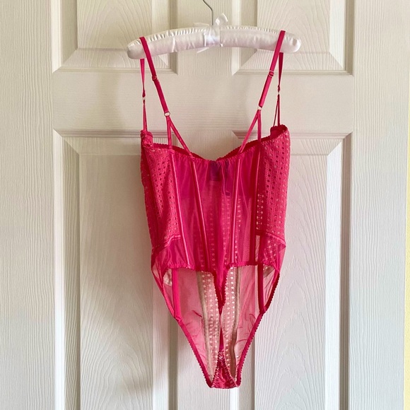 Preloved, Victoria Secret Teddy lingerie. Rose Pink. 34 C - Picture 2 of 4